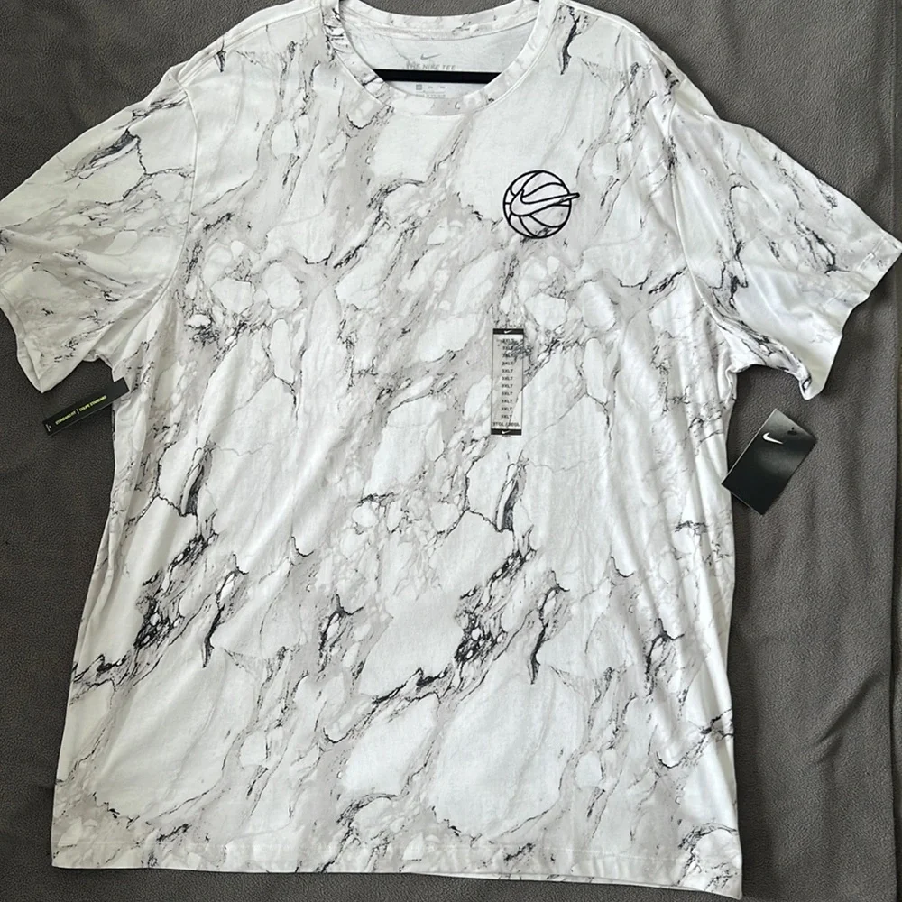 3xl tall Nike basket ball tee smoke style - Picture 2 of 5
